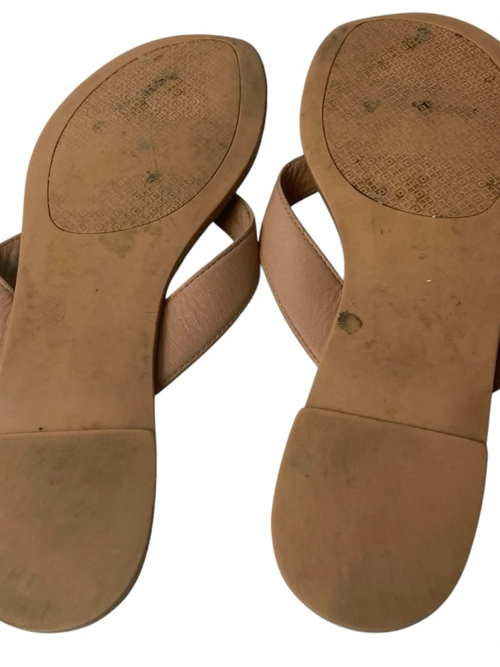 Tory burch woman’s leather Beige sandals size 8.5 M